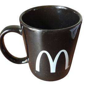 Black McDonald's Coffee‎ Mug